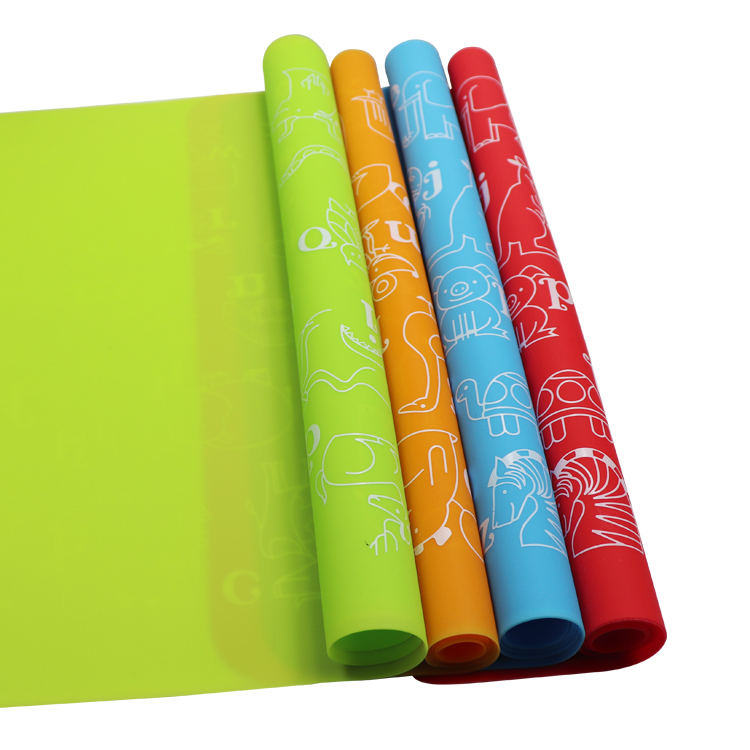 嬰幼兒硅膠墊，硅膠餐墊定制加工